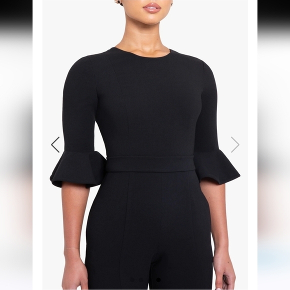 NWT Black Halo Brooklyn Jumpsuit Size 0 - Picture 2 of 7